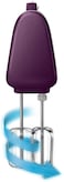 Philips Viva Collection Hand Mixer, White/Purple, HR3740/11