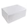 Thermocol Ice Box With Lid White 38x30x16cm