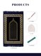 NOOR-1 Ramadan gift box with a set of supreme quality cap,musalah , tasbih and miswak