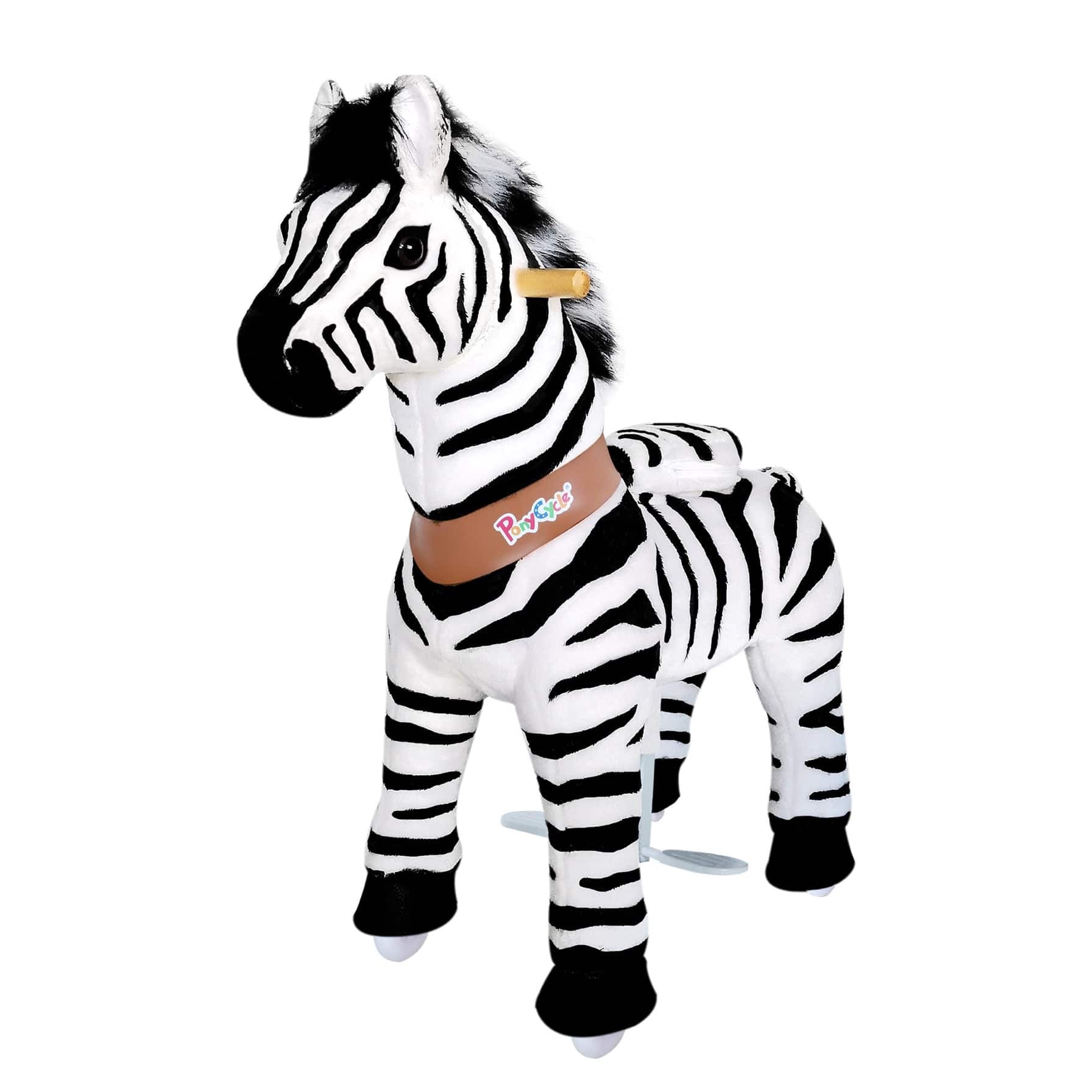 Buy PonyCycle Horse Zebra Ride-on (Zebra - Small) Online | Carrefour UAE