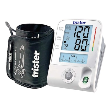 تريستر جهاز قياس ضغط الدم من أعلى الذراع TS-360BP، أبيض
