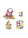 Generic 26Pcs Educational DIY Magnetic Building Blocks 3D Colorful Magic Magnet Sticks Toy