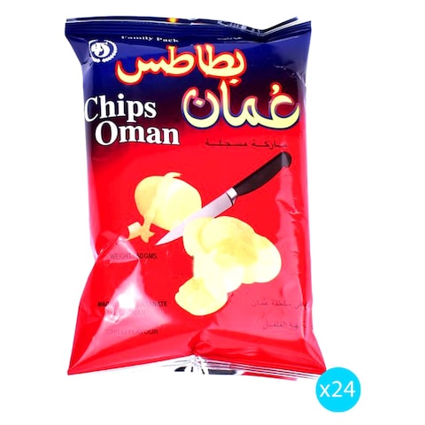 Oman Chilli Flavour Chips 50g Pack of 24