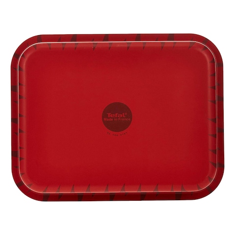 Tefal Tempo Flame Rectangular Oven Dish Red 41x29cm