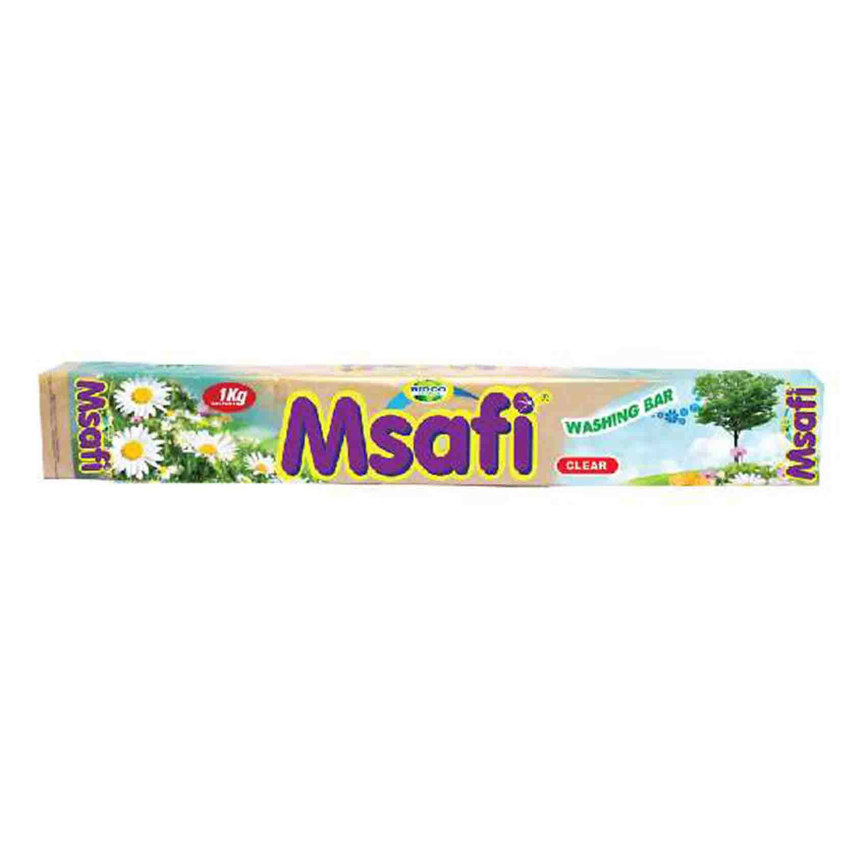 MSAFI BAR SOAP CLEAR 1KG