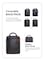 PARA JOHN Vertical Slipcase Secure Business Professional Multi-Purpose Travel Laptop Bag with Hideaway Handles, Cross Shoulder Strap, Protective Padding  / Office Bag / Macbook Bag / Backpack