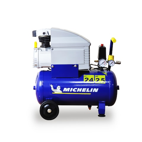 MICHELIN Air Compressor   Direct Driven   24 L Tank   10 Bar Pressure   MB2425