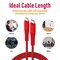 Moxedo Velox  Nylon Braided Cable USB-C to Lightning Cable Fast Charge &amp; Data Sync Compatible with iPhone 13 Pro/13 Pro Max/ 12/12 Pro Max/SE/XS Max iPad and iPod 2.0m