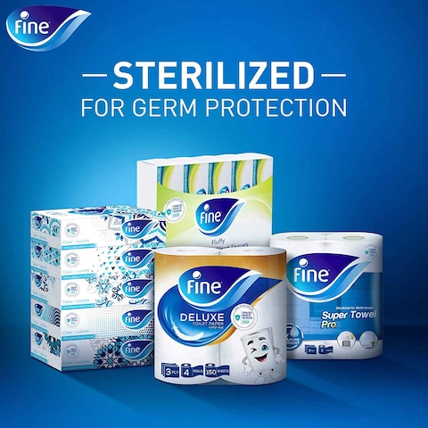 Fine sterilized facial tissues classic &times; 80 &times;10 + 4 free