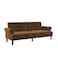 In House Nutella 2 In 1 Sofabed Velvet Upholstered - Brown