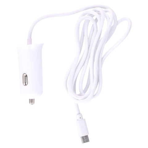 All Ride Connect Car Charger 1.0A 12-24V 1.2m White