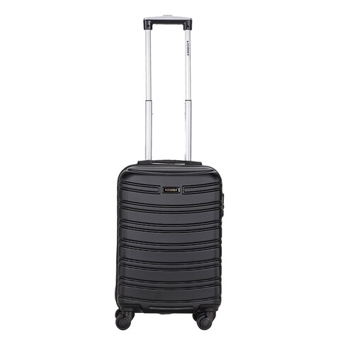 Single Hardside Spinner ABS Trolley Luggage With Number Lock 20 Inches