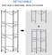 Water Bottle Bucket Storage Holder Hanger Stand 4line, Heavy Duty Chrome Water Bottle Cabby Rack