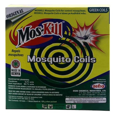 Mos-Kill Mosquito Coil Green 10S