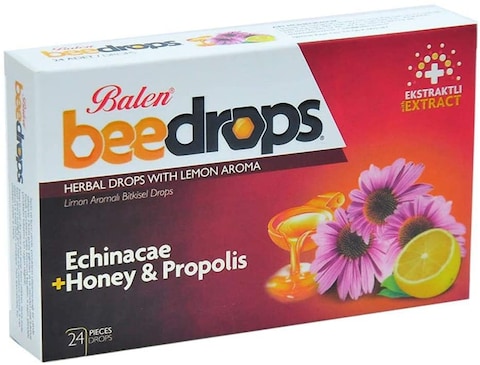 Balen Bee Drops Echinacea/Lemon Flavored Lozenges