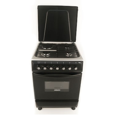 Armco Gc F6631Fx 3Gas  1 Electric Plate Black