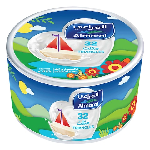 Buy Almarai Triangles Cheese 32 Portions 480g in Saudi Arabia