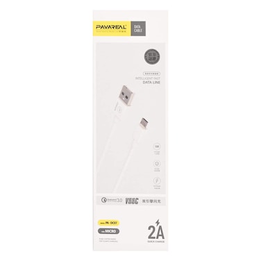 Pavareal PA-DC07 Data Sync And Charging Micro Cable White