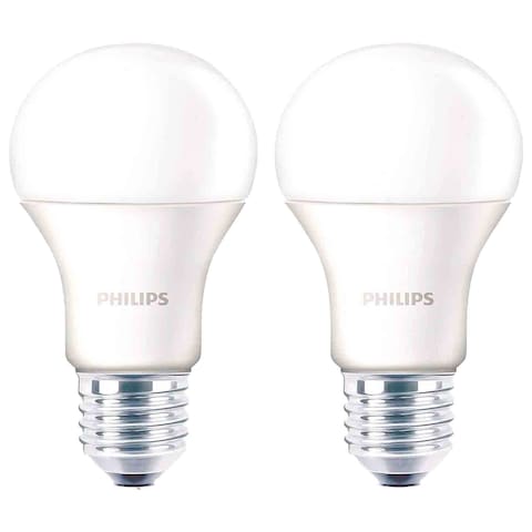 Philips E27 LED Bulb - 14 watt - Warm White - 2 Pieces