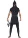 Smiffys Dungeon Master Male Costume- Medium/Large- Black