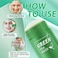 Green Tea Purifying Clay Stick Mask,For Face Moisturizes Oil Control,Deep Clean Pore,Exfoliating Mask