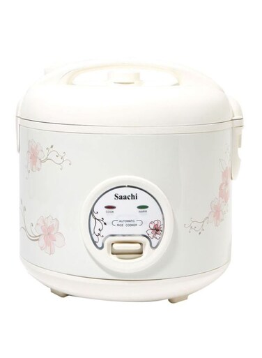 Buy Saachi Electric Rice Cooker 700W White Online | Carrefour UAE