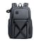 Arctic Hunter Professional Camera Backpack Shock Proof Water Resistant with Separate Laptop Compartment TSA Opening Daypack for Men and Women B00575 Grey