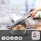 LIFE SMILE 30 CM Smart Deep Double Grill Pan - Multi Layer Granite Non-Stick Coating With Magnetic Handle - Flipping Deep Grill Frying Pan   Multiple Hob Compatibility (Black)
