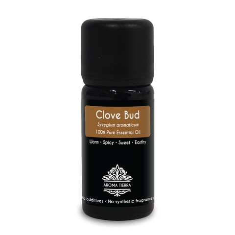 Aroma Tierra - Clove Essential Oil (Clove Bud) - Aroma Tierra - 100% Pure &amp; Natural - 10Ml