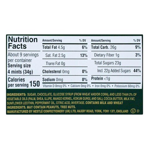 Nestle After Eight Carton 300G