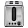 Black &amp; Decker 2 Slice Toaster ET244-B5, 1050 W, Silver and Black, Removable Crumb Tray