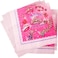 Party Time 24-Pieces Pink Birthday Princess Design Table Tissue/Paper Napkins - Soft Dinner Napkin for Weddings, Parties, Restaurant, Events - Party Supplies
