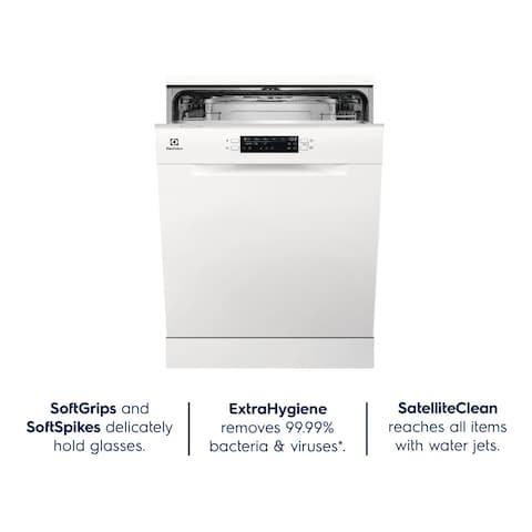 Electrolux UltimateCare 300 Dishwasher ESA47301SW White 60cm