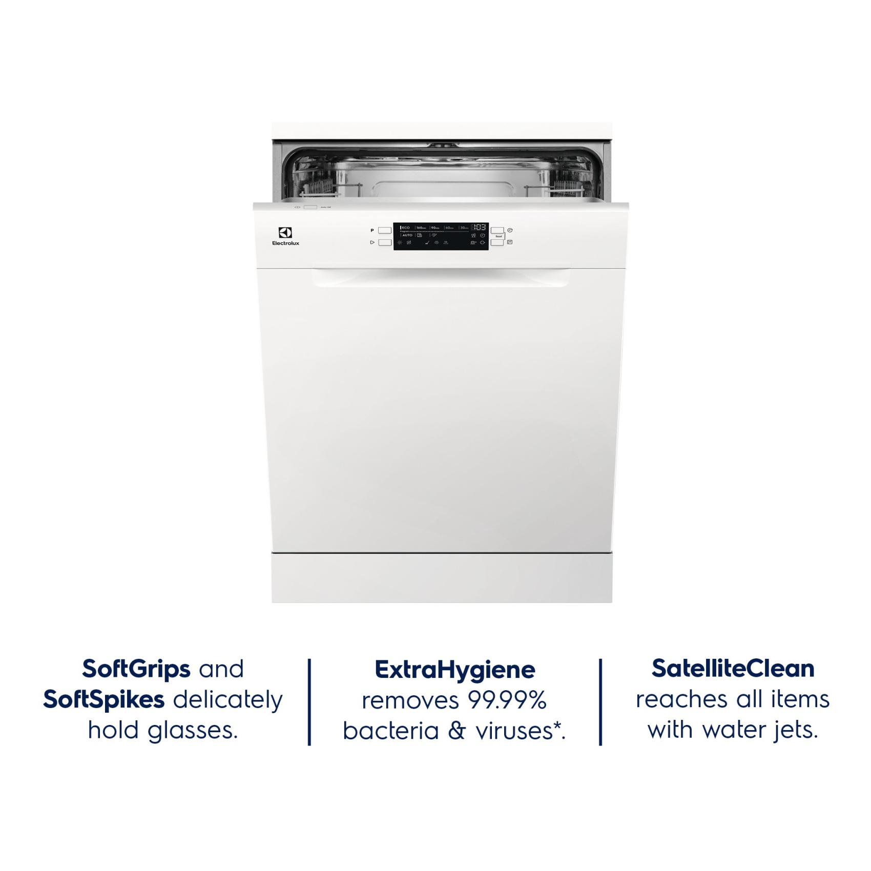 Electrolux UltimateCare 300 Dishwasher ESA47301SW White 60cm