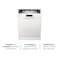 Electrolux UltimateCare 300 Dishwasher ESA47301SW White 60cm