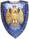 Lion Touch Historical Costumes For Boys Knight Shield Golden Eagle