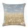 Rishahome Sky&amp;Sand Printed Cushion Cover, 45x45 cm