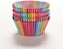 100Pcs Rainbow Color Cupcake Baking Paper Cases Cake Box