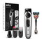 ماكينة تشذيب اللحية براون مع قرص ضبط الدقة وشفرة حلاقة Gillette Fusion5 ProGlide - BT5260