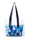 Anemoss Sailboat Design Transparent Shopping And Beach Bag