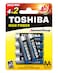 Toshiba High Power AA 4+2 Alkaline Batteries
