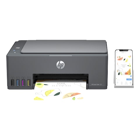 HP Smart Tank 581 All-In-One Printer 4A8D4A Black