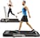 SKY LAND Fitness Treadmill, 2-In-1 Under Desk Treadmill: Foldable 2.5 HP Walking Pad And Running Machine For Home And Office, With Remote Control, Super Slim Mini Quiet Home Treadmill, EM-1293 (Black)
