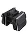 Generic - Pannier Frame Front Tube Bicycle Double Side Bag 170*140*30millimeter