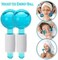 Generic Vercasee US Crystal Ball Eye Massage Ice-Globes Face Hockey-Energy Facial Cooling Water-Wave Beauty