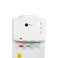 AFRA Top Loading Water Dispenser with Bottom Refrigerator 3 Tap Heating Power 550w Cooling Power 100w White, t, Rust Proof Water Tank, AF-9830WDWH, 2 Year Warranty