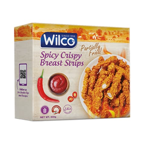 Wilco Spicy Crispy Chicken Strips 500GR