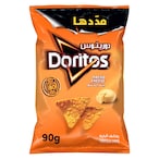 Buy Doritos Nacho Cheese Tortilla Chips 90g in UAE