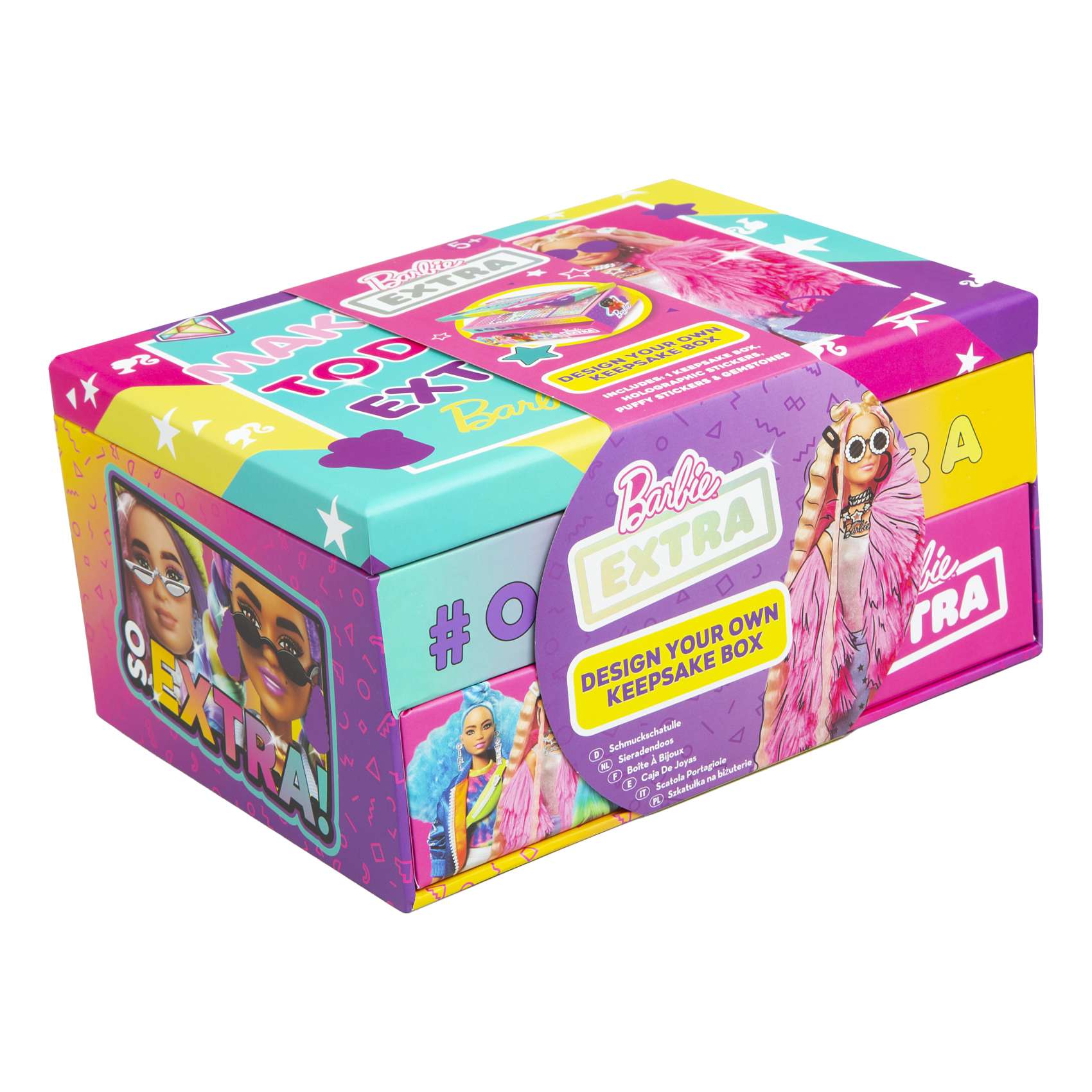 Barbie Extra OOTD Make Today Extra Design Your Own Keepsake Box