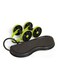 Abdominal Waist Slimming Trainer Exerciser Roller Double Ab Wheel Fitness Equipment Yoga Resistance Pull Rope For Home Fitness